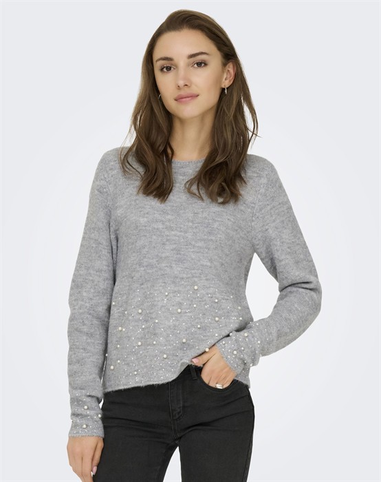 JDYPearl L/S O-Neck Strik 